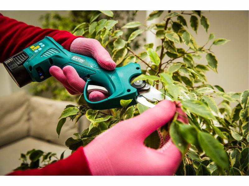 EXTOL Cordless Pruning Secateurs 16.6V, 2x 2Ah Batteries Carousel 1