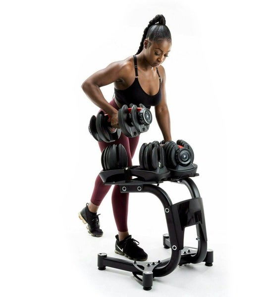 Adjustable Dumbbell Stand Weights Rack 2019903 Carousel 7