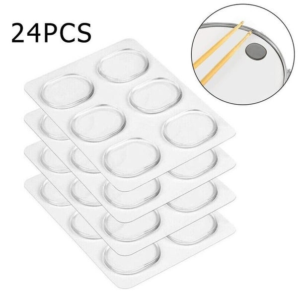 24pcs Drum Damper Drum Mute Gel Pads i2239TP0 Carousel 1