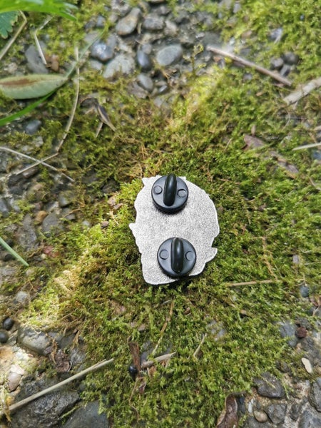 Skull Covered in Jasmine Flowers Pin Carousel 3
