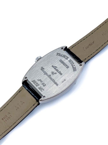 Franck Muller Master Triple Calendar Auto 18ct White Gold Mens Watch Ref 2852MC Carousel 10