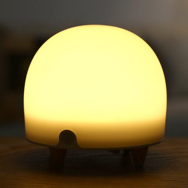 Soft touch bedside light & alarm clock Carousel 1