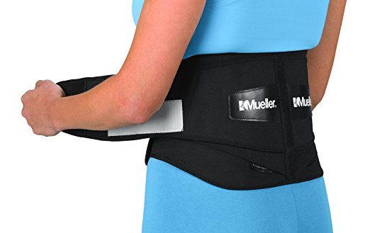 Mueller Advanced Lumbar Support Back Brace with Removable Pad Carousel 1