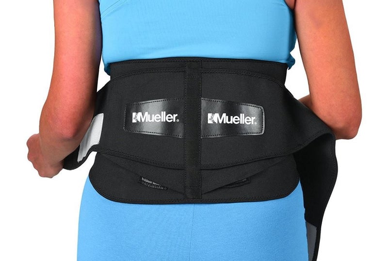 Mueller Advanced Lumbar Support Back Brace with Removable Pad Carousel 2