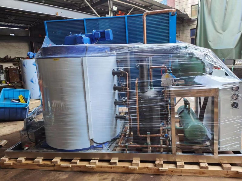 Seawater Flake Ice Machine 10 Tonne per day Carousel 2