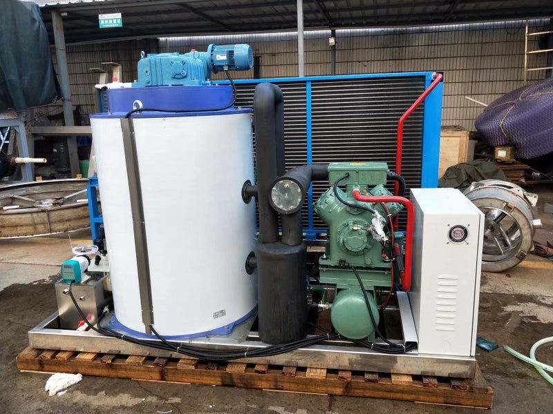 Seawater Flake Ice Machine 8 Tonne per day Carousel 20