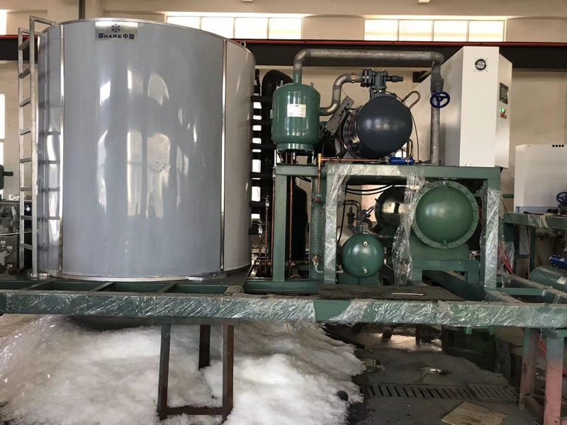 Seawater Flake Ice Machine 2 Tonne per day Carousel 18