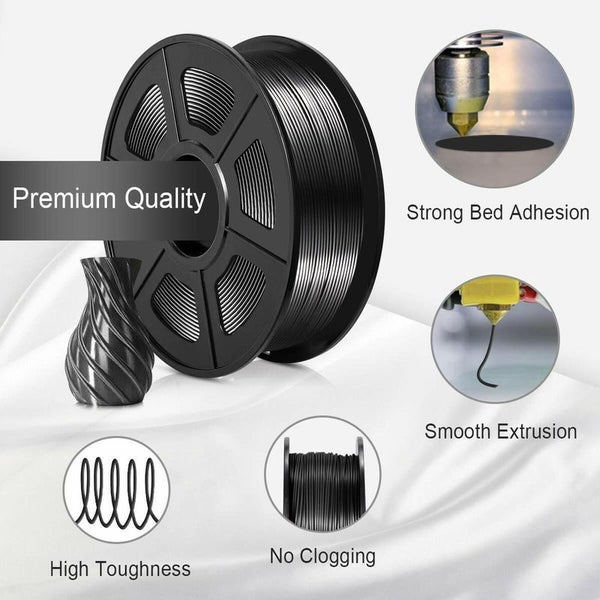 3D Printer Filament PLA Silk Black 2029119 Carousel 2
