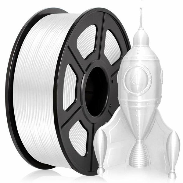 3D Printer Filament PLA Silk White 2029120 Carousel 1