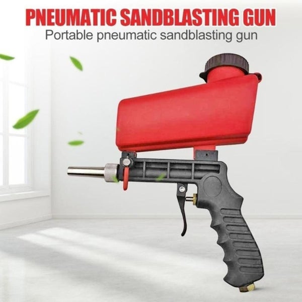 Sandblasting Gun Rust Removal Sand Blaster 3649001 Carousel 13