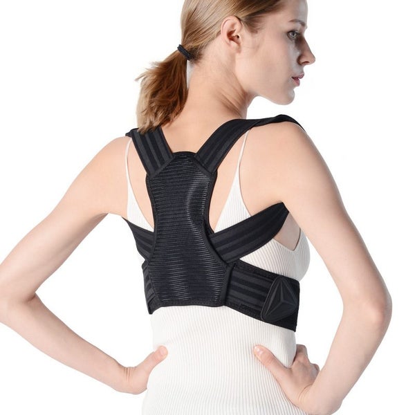 Back Brace Posture Corrector Lumbar Back Support M I0879BK2 Carousel 1