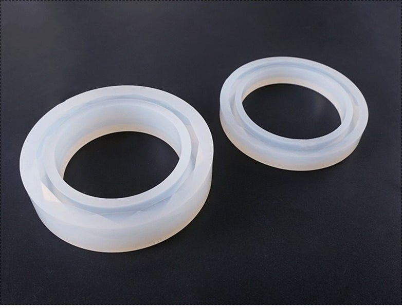 2 Size Epoxy Resin Moulds Silicone Bracelet Molds I1225WT0 Carousel 13