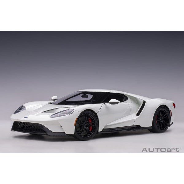 AUTOart 72941 1/18 Ford GT 2017 (Frozen White) Carousel 1