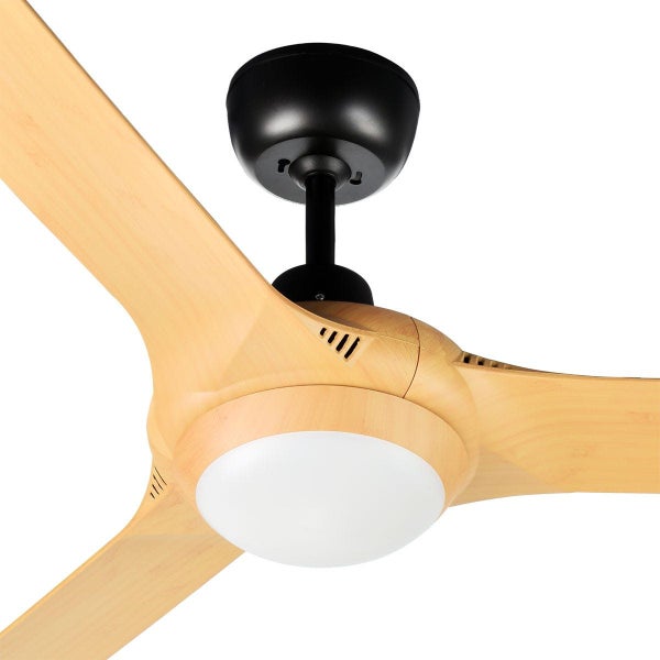 Ventair Spyda 56" ABS 3 Blade AC Ceiling Fan with 20W LED Tri Colour Light Carousel 2