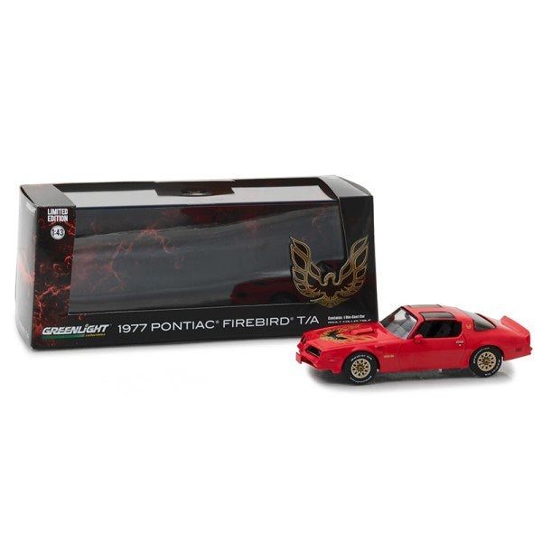 GreenLight 86330 1/43 1977 Pontiac Firebird Trans Am (Firethorn Red) Carousel 1