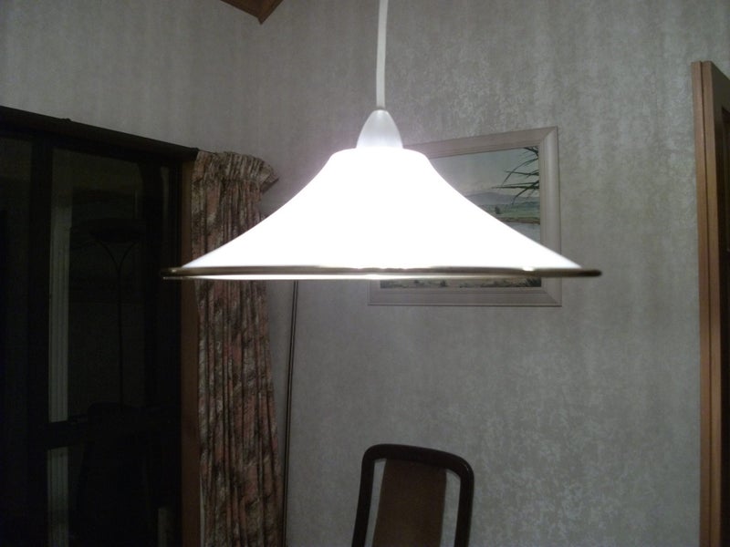 10 NEW acrylic 11.5 inch shades white chrome 29cm Carousel 1