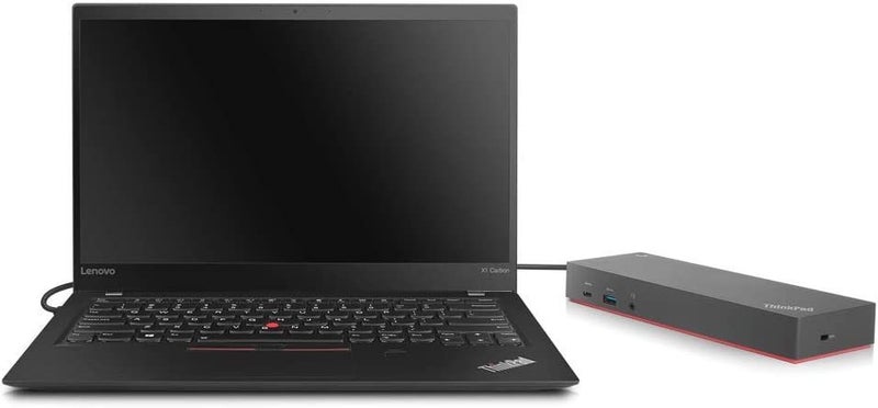 Lenovo ThinkPad Dual Screen Dock type C Dock Also works with HP Carousel 2