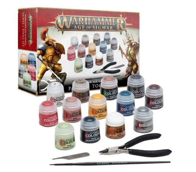 Warhammer Age of Sigmar: 80-17 Paints + Tools 2022 Carousel 1