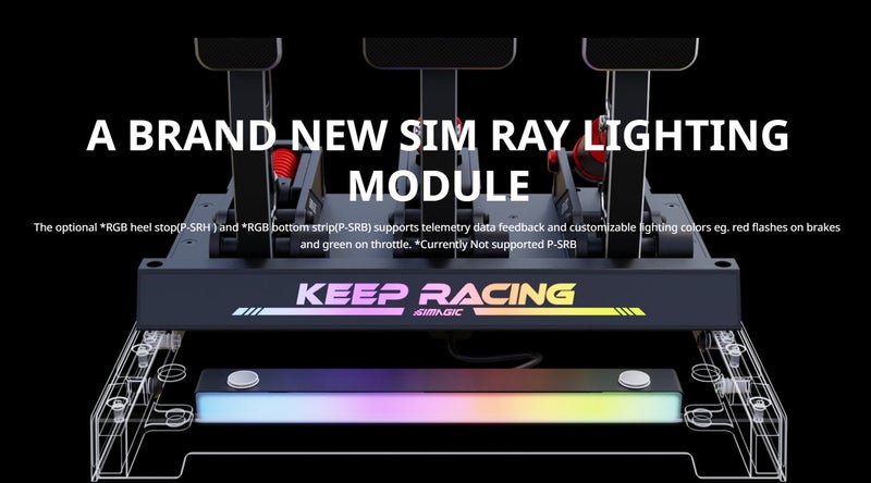 *RACING SIMULATOR* Smagic SIM RAY Heel Stop Carousel 1