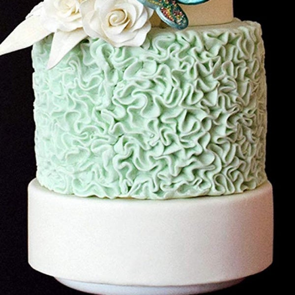 Ruffle Fold & Skirt Pleats Mould Silicone Mold Fondant Cake Decorating Tool Carousel 5