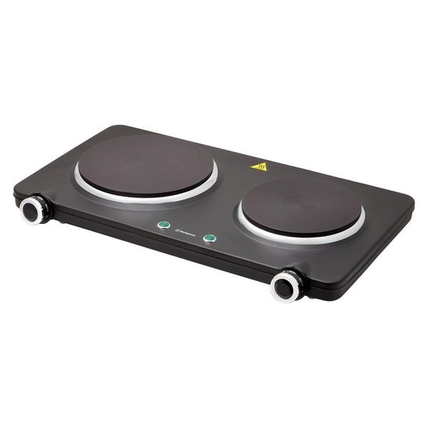 Double Hot Plate - Matte black Carousel 1