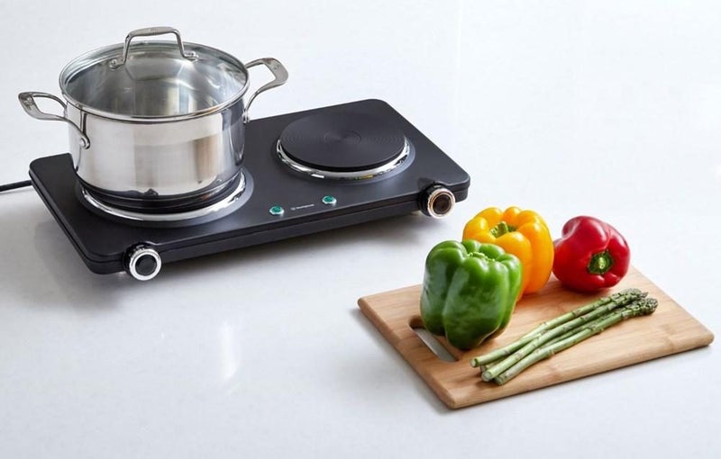 Double Hot Plate - Matte black Carousel 2