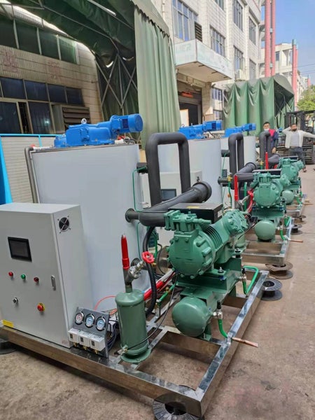 Seawater Flake Ice Machine 8 Tonne per day Carousel 1