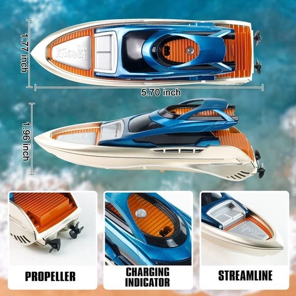 20+ MPH High-Speed Pool Toy Ship Carousel 2