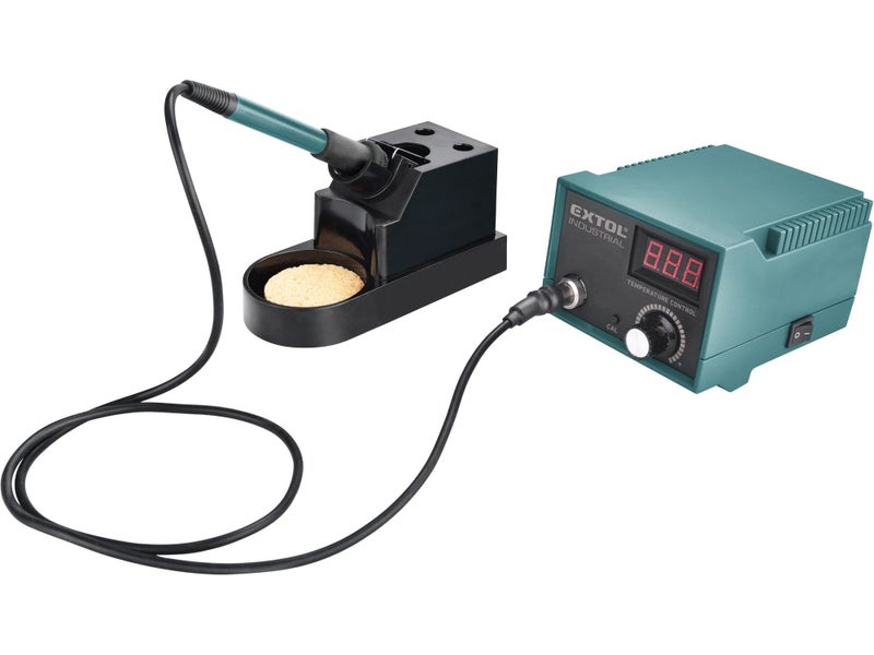 EXTOL Soldering Station, LCD & Electronic Temperature Control & Calibration Carousel 2