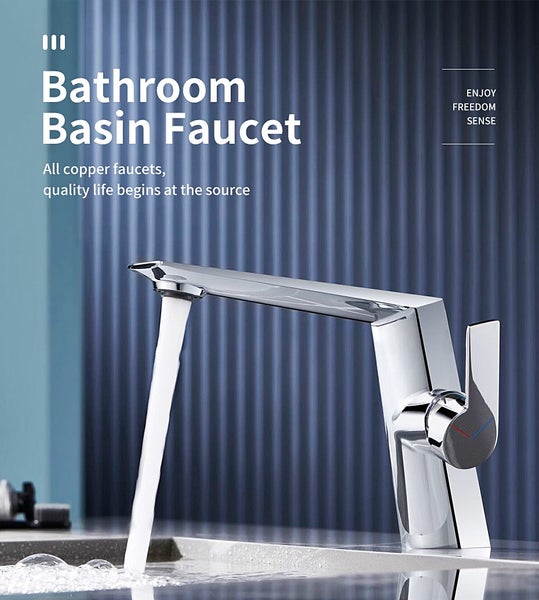 Basin faucet Taps Mixer Bathroom Sink faucet single hole faucet Hot cold Crane Carousel 1