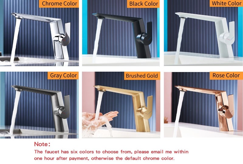 Basin faucet Taps Mixer Bathroom Sink faucet single hole faucet Hot cold Crane Carousel 2