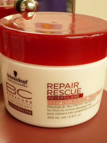 Schwarzkopf Repair Rescue Deep Nourishing Treatment Thick Hair 200ML X 2 TUBS Carousel 1