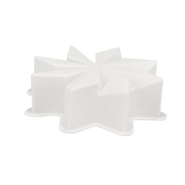 Baycheer 3D Silicone Mold Eight Pointed Star Baking Tools For Cakes Dessert Carousel 5