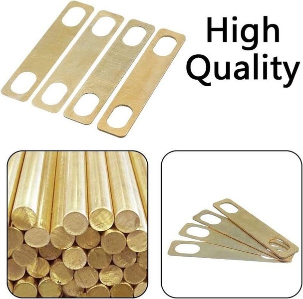 Guitar Neck Plate Connection Gasket Brass Shims i2170GD0 Carousel 8