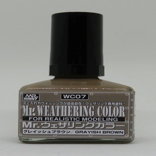 Gunze WC07 Mr. Weathering Color Grey Brown Carousel 1