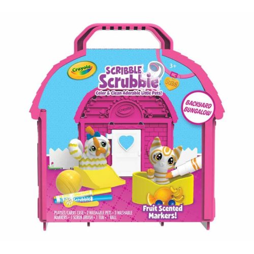 Crayola Scribble Scrubbie Backyard Bungalow Carousel 1