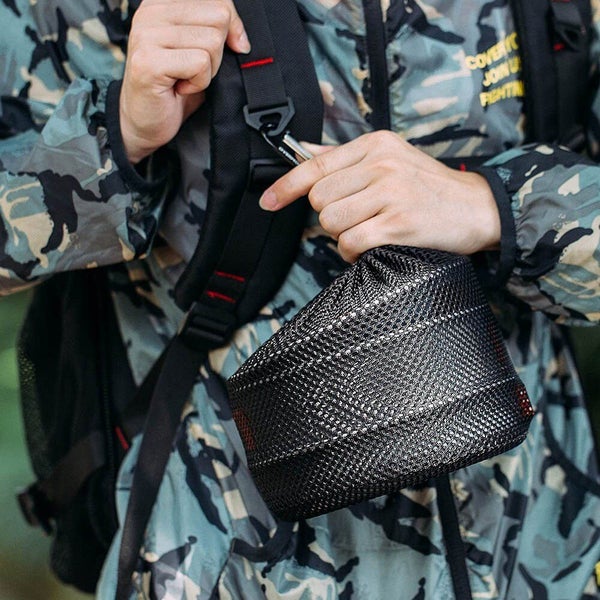 Camping Cookware Set Aluminum Portable Outdoor Tableware Cookset Carousel 6