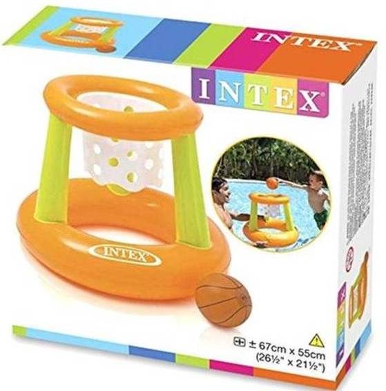 Basketball Game Floating Hoop & Basket - ****INTEX POOL INFLATABLE SALE**** Carousel 1