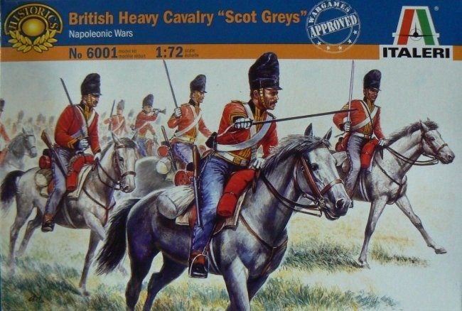 Italeri 6001 1/72 BRITISH HEAVY CAV Carousel 1