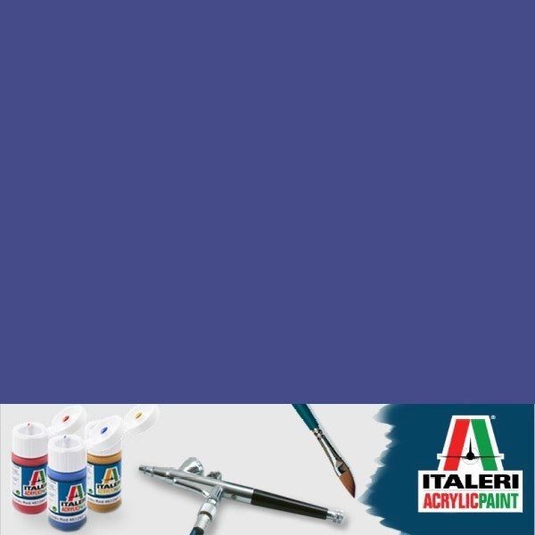 Vallejo by Italeri 4307 Flat Medium Blue (F.S. 35095) Acrylic 20ml Carousel 1