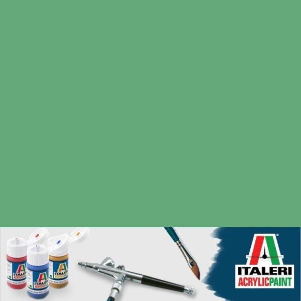 Vallejo by Italeri 4739 Flat Pale Green (F.S. 34272) Acrylic 20ml Carousel 1