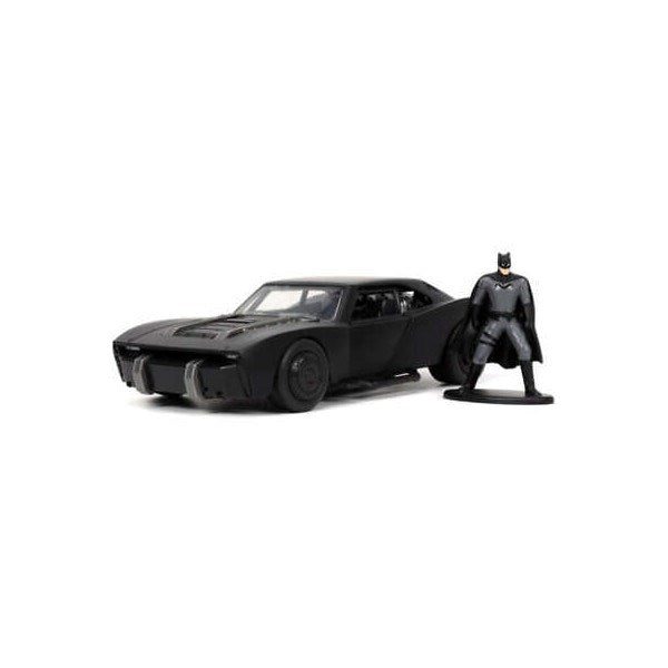 Jada 32042 1/32 Batmobile w/Batman Figurine - The Batman (2022) Carousel 1