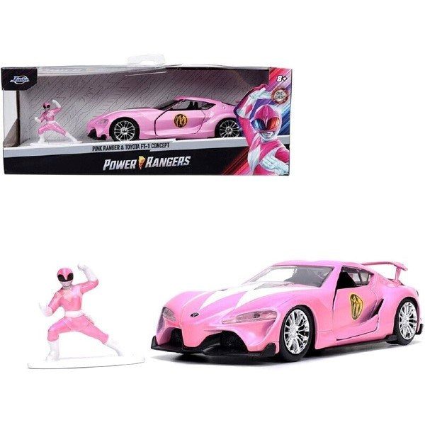 Jada 33079 1/32 Toyota FT-1 Concept w/Pink Ranger - Power Rangers Carousel 1