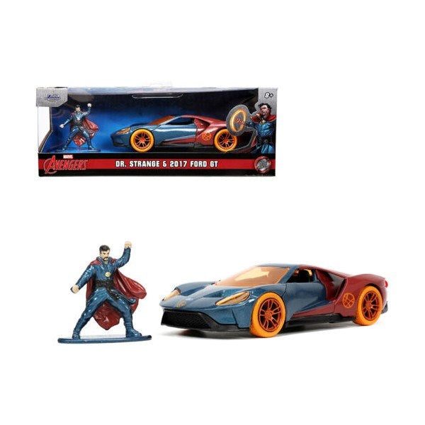 Jada 33360 1/32 2017 Ford GT w/Dr. Strange Figurine - The Avengers Carousel 1