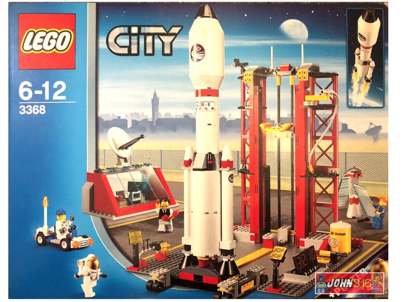 #3368 SPACE CENTER - FREEPOST! HUGE AWESOME LEGO CITY SPACE SET Carousel 1
