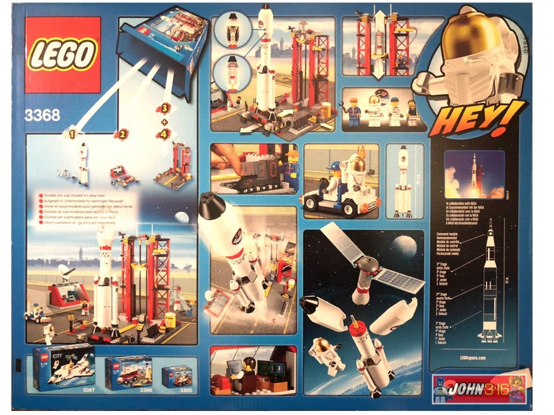 #3368 SPACE CENTER - FREEPOST! HUGE AWESOME LEGO CITY SPACE SET Carousel 2