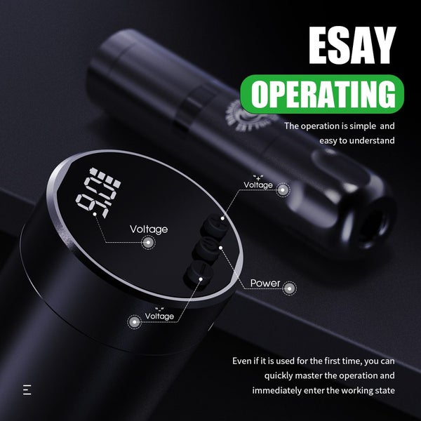 Dragonhawk Wirless Pen Machine with one battery WQP201 Carousel 8