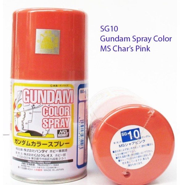 Gunze SG10 Gundam Color Spray - Character Pink Carousel 1