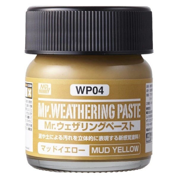 Gunze WP04 Mr Weathering Paste Mud Yellow 40ml Carousel 1