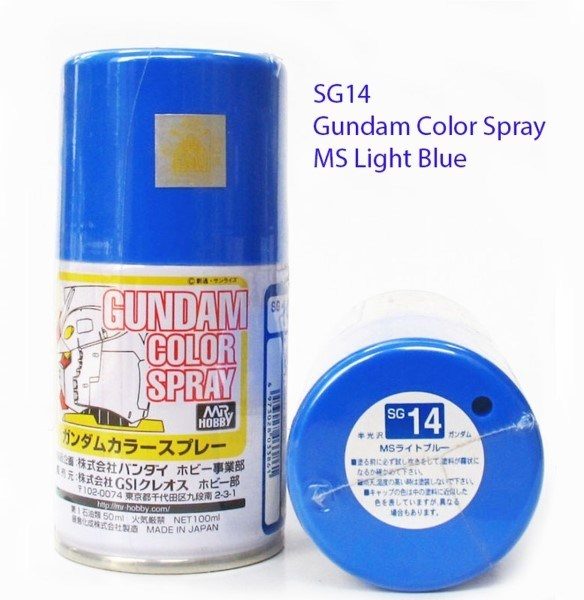 Gunze SG14 Gundam Color Spray - Light Blue Carousel 1